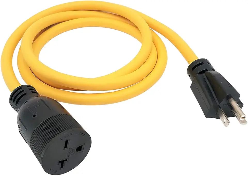 Parkworld NEMA 6-20 Extension Cord 6-20P to 6-20R (T Blade Female Also for 6-15R Adapter) 250V, 20A, 5000W UL Listed (6FT)