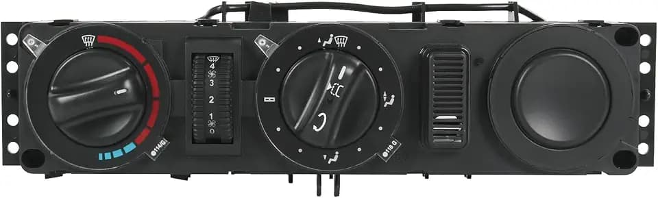 AC Heater Climate Control Compatible with 2003-2006 Dodge Sprinter 2500 3500（Without A/C with Heat Booster） Air Conditioning Switch Panel Replace# 5103690AA