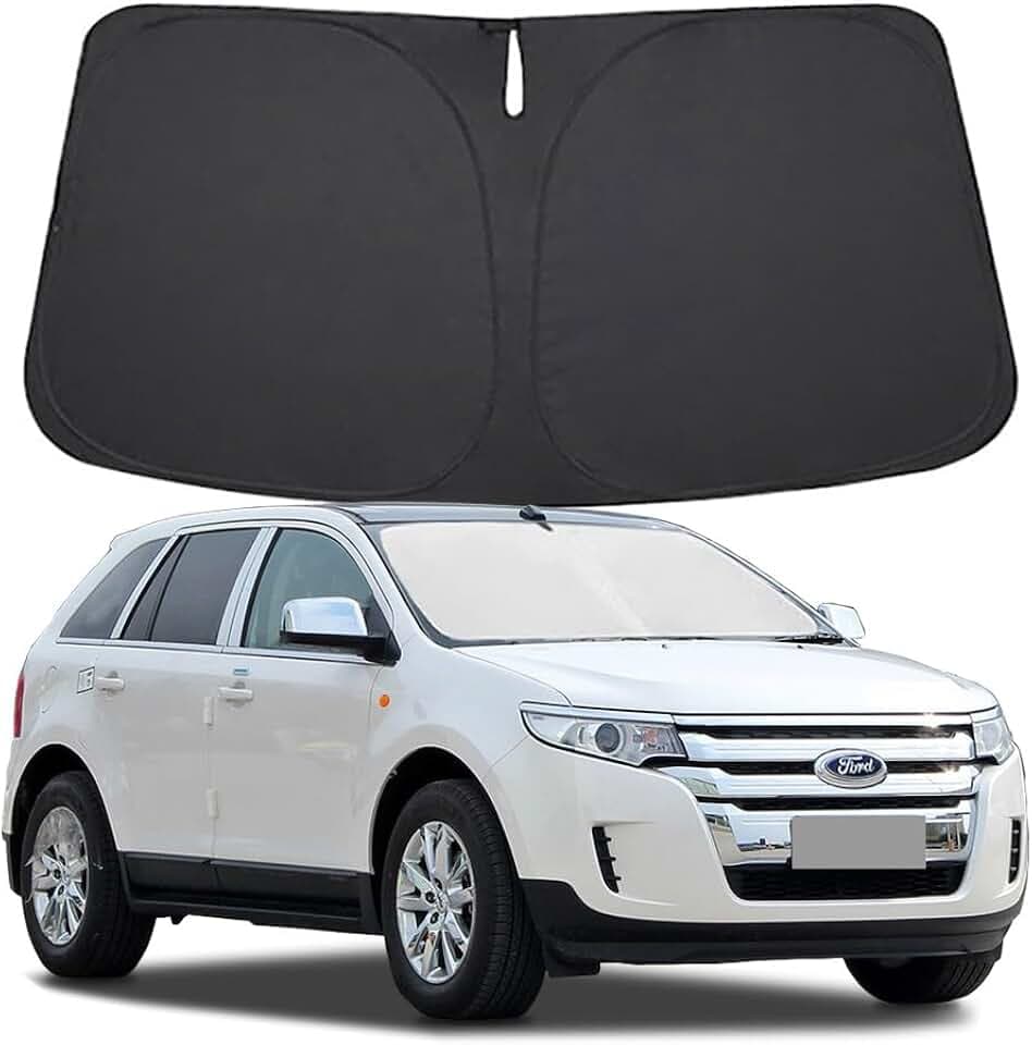 Windshield Sun Shade for Ford Edge 2007-2014 Accessories Foldable Keep Cool