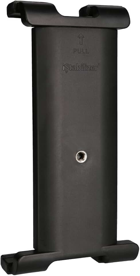Rollei Tablet Halterung - universeller Halter für ihr Tablet mit 1/4“ Gewinde an der Rückseite, passend für Tablets bis zu 24 cm Breite - Schwarz