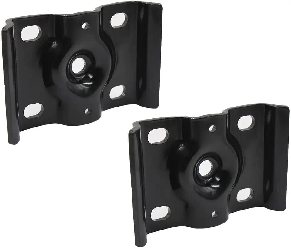 2 x Rear Axle Spring U Bolt Top Plate Bracket For 1999-2010 Ford
