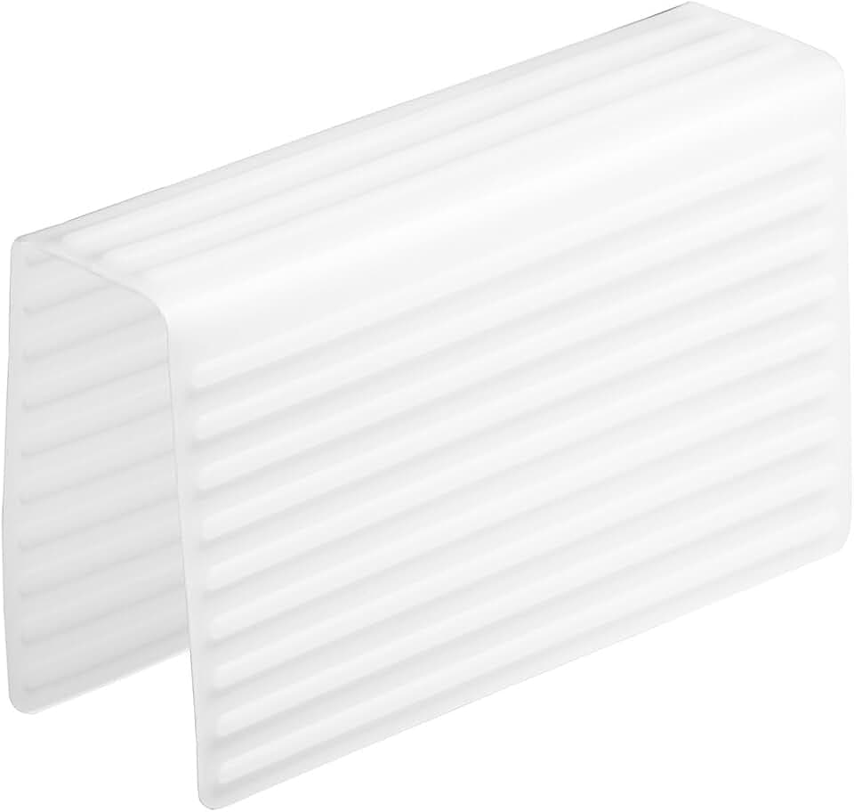iDesign Silicone Sink Saddle, Clear