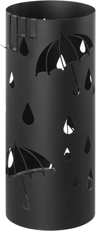 SONGMICS Regenschirmständer, mit 4 Haken, 17 x 41 cm (Ø x H)