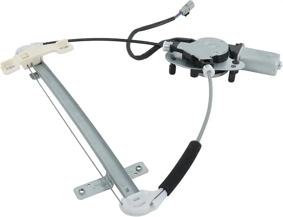 munirater Rear Left Power Window Regulator with Motor Replacement for Civic Sedan 2001-2005