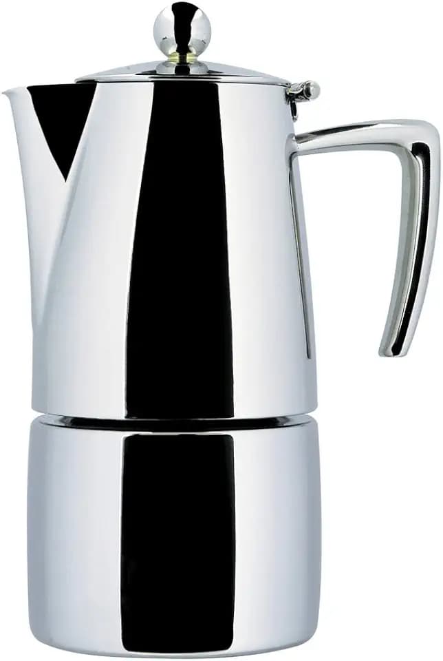 Ilsa Espressokocher Slancio 1 Tasse Induktion Edelstahl poliert