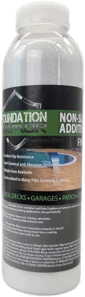 Foundation Armor Non-Slip Additive for Acrylic Sealers, Epoxy Coatings, and Urethane Coatings (Armor Nonslip Additive: FINE)