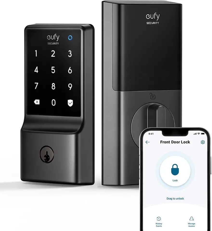 eufy Security Smart Lock C210, Keyless Entry Door Lock, Built-in Wi-Fi