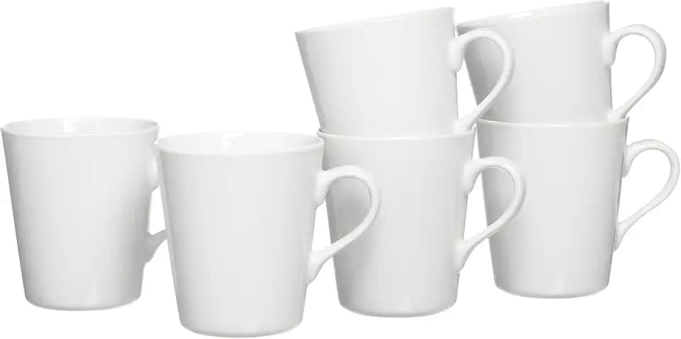 Ritzenhoff & Breker Kaffeebecher-Set Vio | 6-teilig | 300 ml | weiss