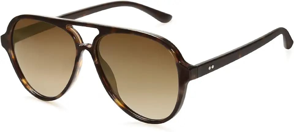 SOJOS Retro Ovale Polarisierte Sonnenbrille SJ2201