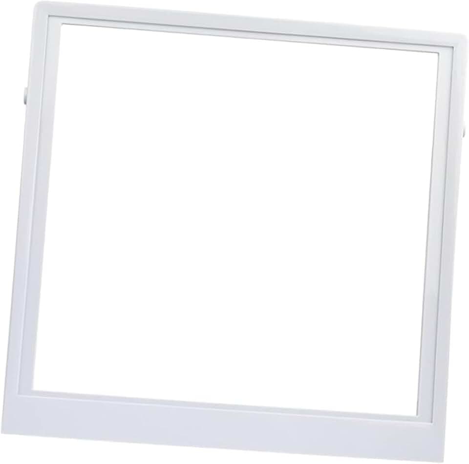 UPGRADED 240350903 Refrigerator Replacement Shelves Crisper Pan Cover Compatible with Frigidaire Bottom Shelf Frame Replacement Without Glass AP4428230 240350901
