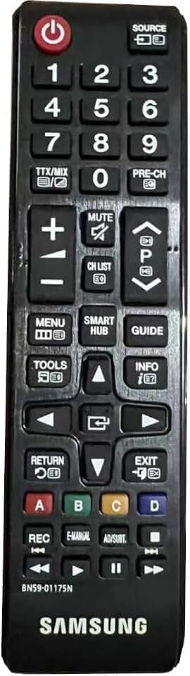Samsung BN59聽鈥撀�01175N -Fernbedienung f眉r TV, Schwarz