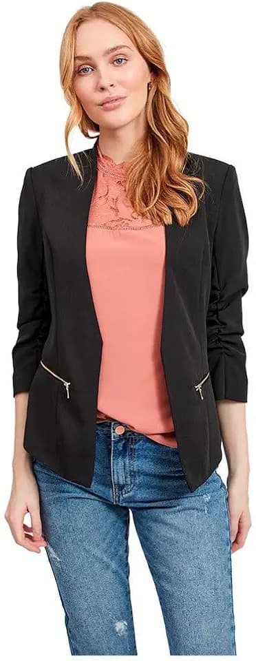Vila Damen Vijoy 3/4 Blazer - Noos Blazer