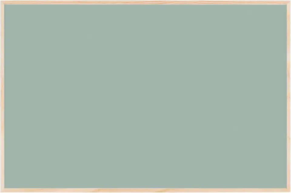 Bi-Office Magnetische Tafel Earth New Basic Olive Tree, 585 x 385 mm, Lackierte Stahloberfläche, Naturholzrahmen