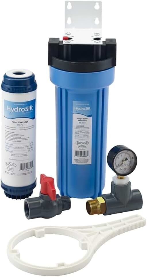 Krowne KR-HS1-KIT HydroSift Single Water Filter Assembly Kit