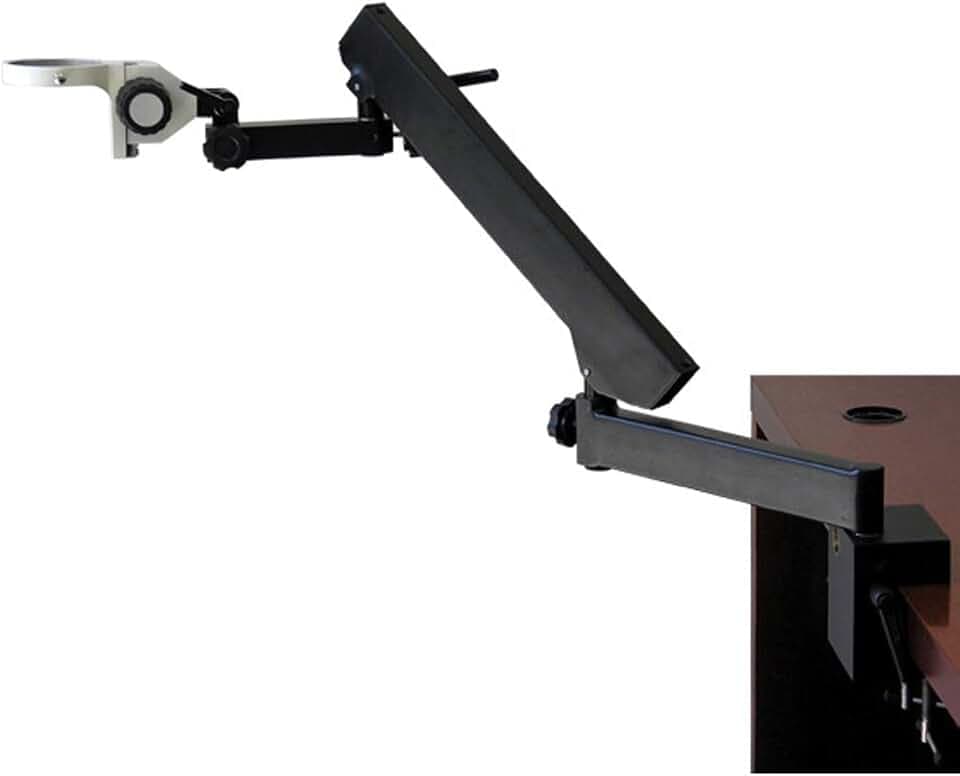 AmScope ASC Articulating Stand with Clamp, for Stereo Microscopes
