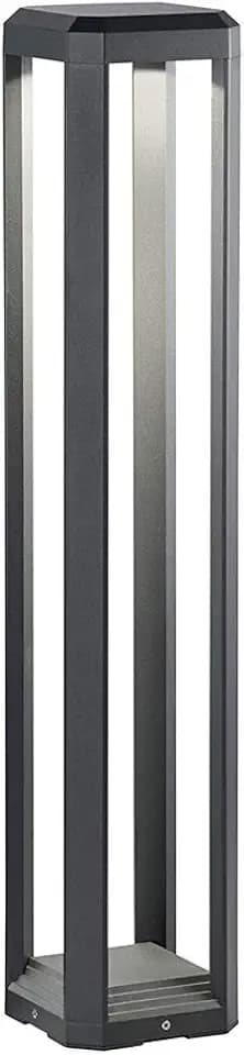Trio Leuchten Logone 422360142 LED Außen Wegeleuchte, Aluminium, 11 Watt, Anthrazit