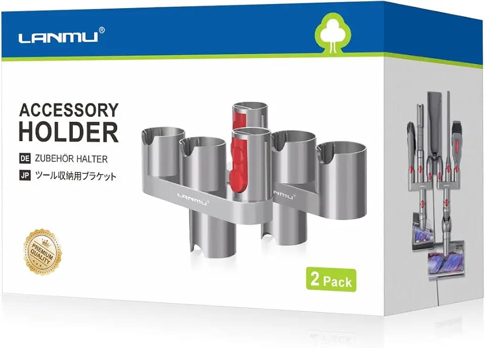 LANMU 2 x Zubehör Halterung Aufsatz Halter, Wandhalterung Zubehörhalter