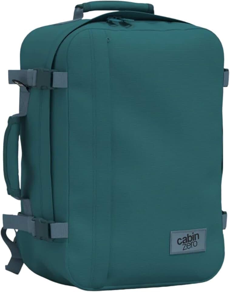 Cabinzero Der Classic Rucksack ist der ultimative Grundrucksack. Entworfen mit multifunktionalen Funktionen, Dieser Rucksack folgt Ihnen auf Reisen oder passt gut zu Ihrem täglichen Outfit