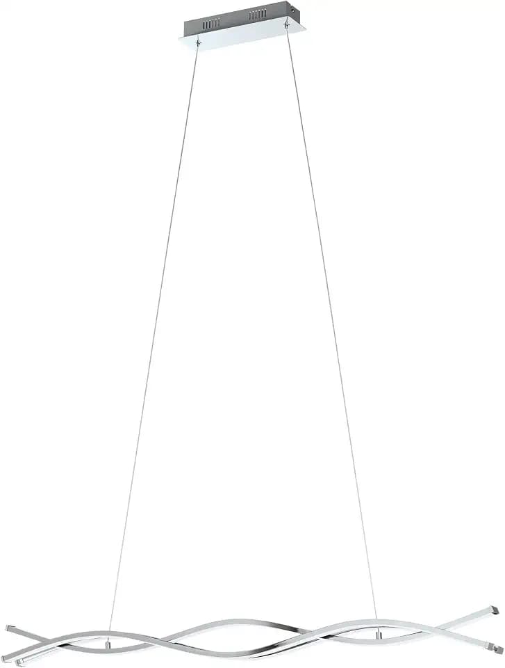 EGLO LED Pendellampe Lasana 2, 3 flammige Pendelleuchte