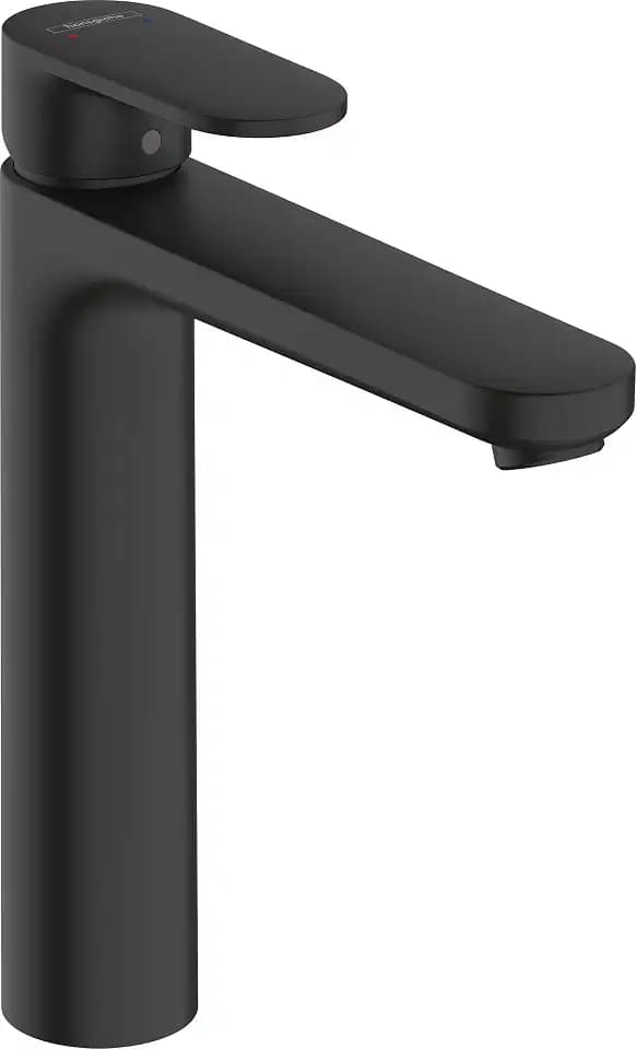 hansgrohe Vernis Blend Waschtischarmatur ohne Ablaufgarnitur, Matt Schwarz