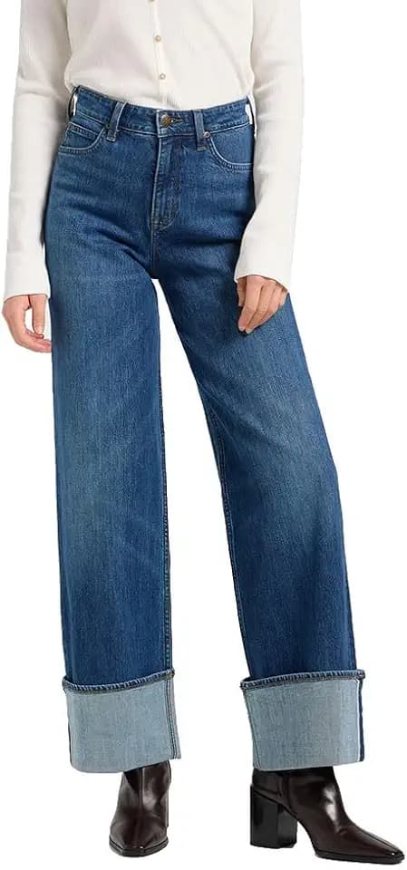 Lee - Jeans Damen - High Waist Wide Leg Fit - Stella - Richter