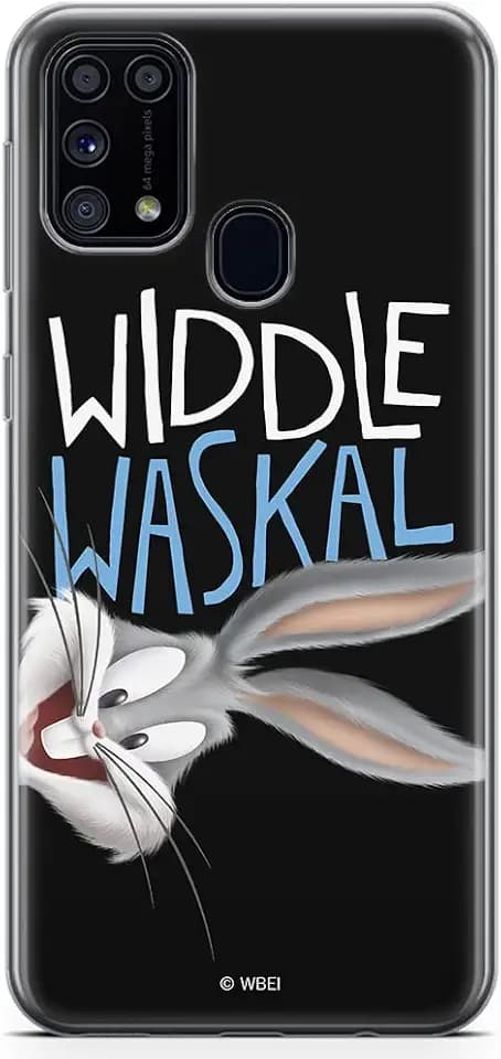 ERT GROUP Handyhülle für Samsung M31 Original und offiziell Lizenziertes Looney Tunes Muster Bugs 004 optimal an die Form des Handy angepasst, hülle aus TPU