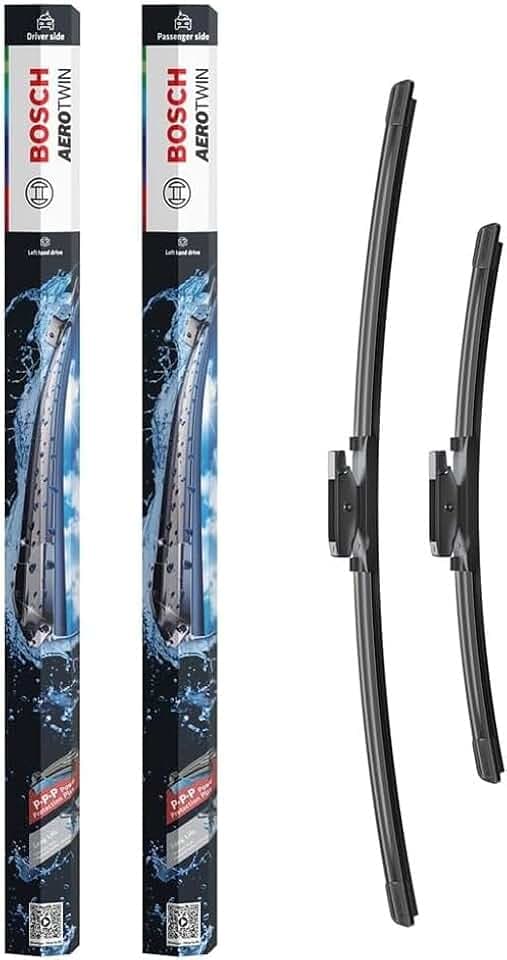 Bosch Aerotwin eA 116 S Front-Scheibenwischer - 600 mm und 400 mm | Set mit 2 Ersatz-Wischblättern und vormontiertem Multi-Clip-Adapter - in platzsparender Verpackung