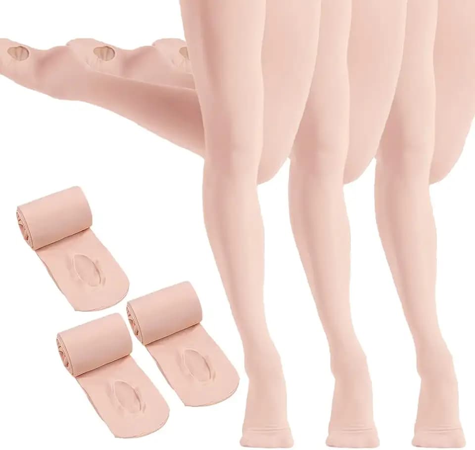 HETH Ballet Tights for Girls Toddler Dance Outfits 3T-16Y