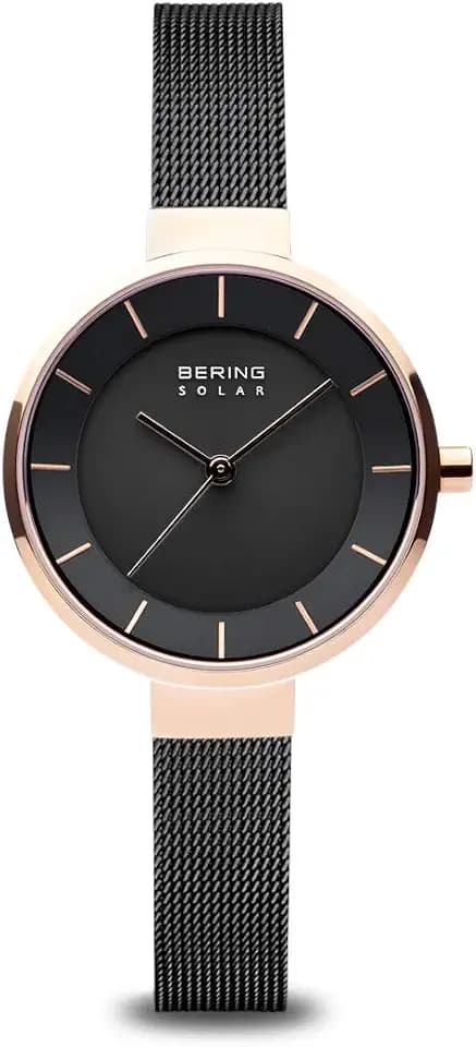 Bering Women's Watch Solar Movement - Solar Collection with Stainless Steel and Sapphire Crystal 14631-XXX Bracelet Watches