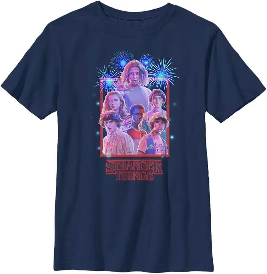Stranger Things - Stranger Box YTH Crew neck Navy blue 104