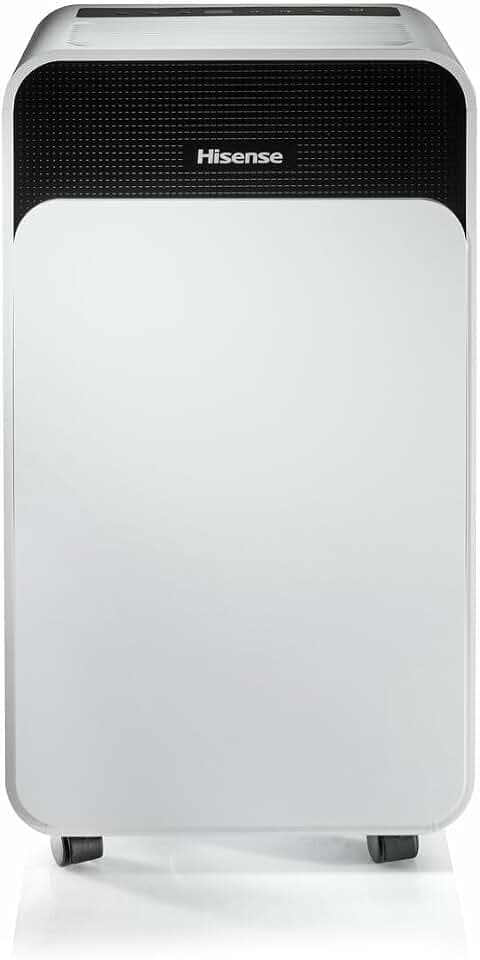 HISENSE Luftentfeuchter D16CW - 16L, WIFI, Turbobetrieb, Trockenfunktion, Anzeige b. vollem Tank, Automatische Abschaltung, Timer, Automatisches Entfrosten, Automatischer Betrieb/Neustart, Gasmelder