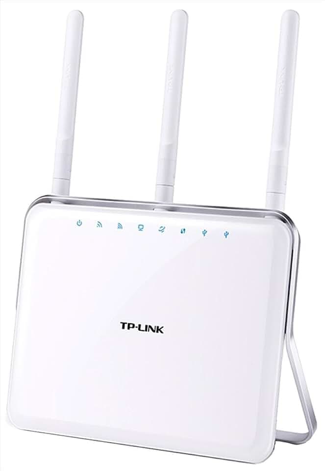 TP-Link AC1900 Gigabit Dualband WLAN Router Archer C9(für Anschluss an Kabel-/DSL-/GlasfaserModem, 600 Mbit/s(2,4GHz)+1300 Mbit/s(5GHz), Beamforming, App Steuerung, USB 3.0, Print/Media/FTP Server)