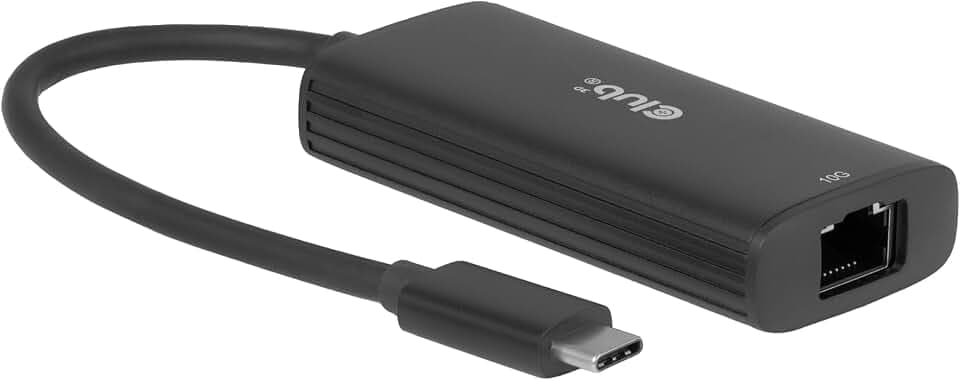 Club3D CAC-2531 USB-C® zu RJ45 10G Ethernet-Adapter