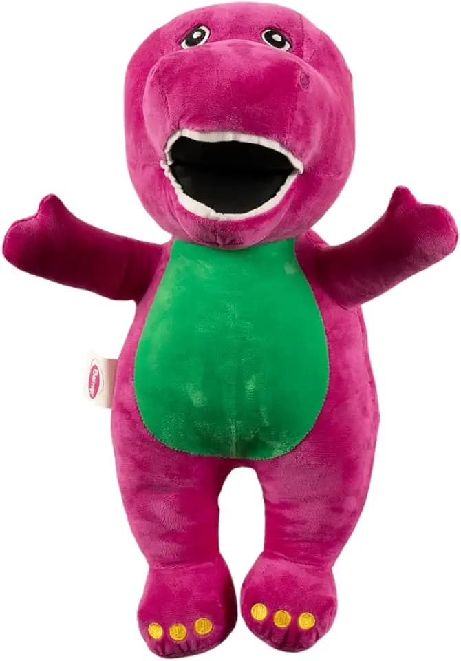Collectibles Barney Classic Bedding Super Soft Plush Decorative Throw Pillow, (Officially Licensed Product) By Franco