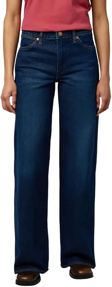Wrangler - Jeans Damen - Wide Leg Fit - World Wide - Promises Kept