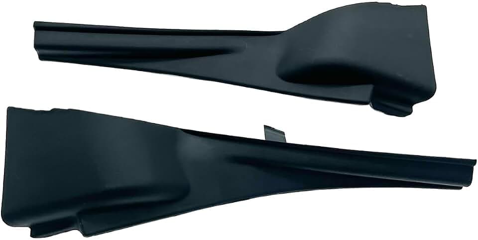 For Nissan Murano 2015-2017 Front Windshield Wiper Cowl-Cover LH and RH Fender To Cowl Hood Side Seal Extension Trim Panel