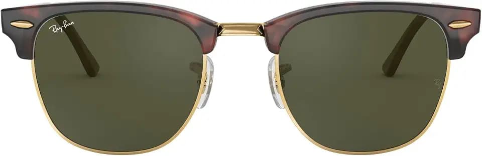 Ray-Ban Unisex Clubmaster Sonnenbrille (1er Pack)