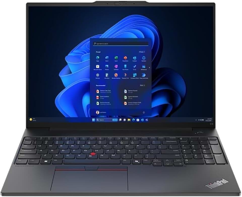 Lenovo ThinkPad E16 G2 21MA003RGE - 16" WUXGA, Intel Ultra 7 155H, 32GB, 1 TB, Windows 11 Pro