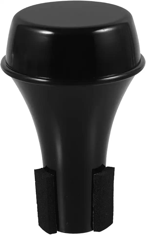 Trompetendämpfer Aus Kunststoff Leichter Schall Dämpfer Für Trompete Und Horn Übungsdämpfer Für Leises Üben Zu Hause Werkzeuglos Anzubringen 3.82X2.36X2.36In