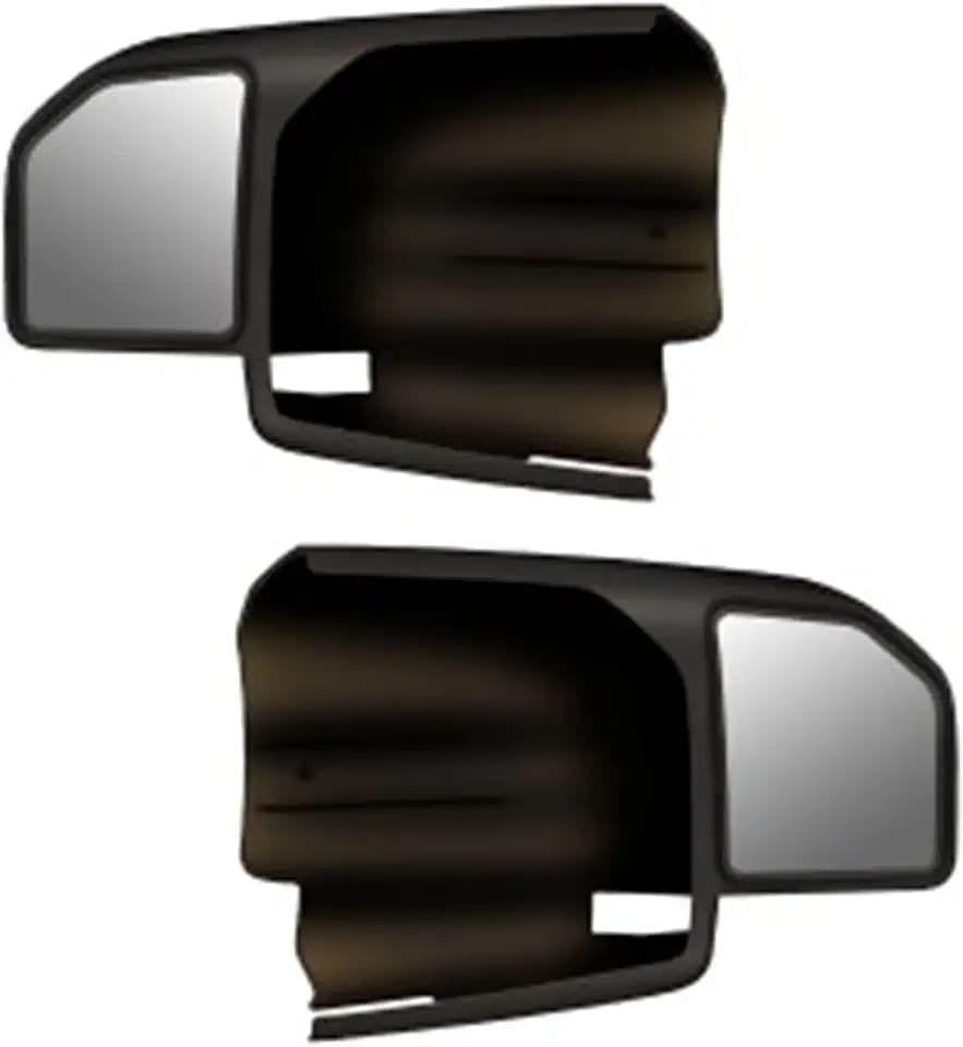 CIPA 11550 Custom Towing Mirror Set for Ford 15-Current , Black