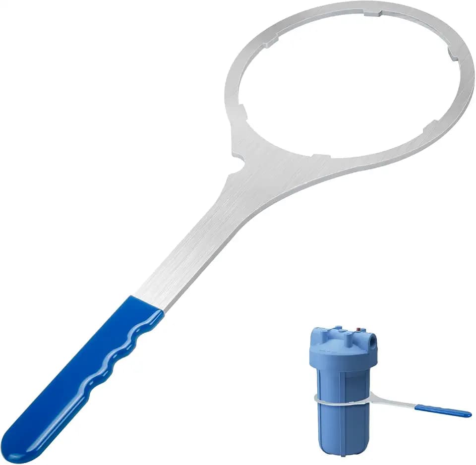 SPBW-5 Water Filter Wrench, 5.93" Heavy Duty Metal Housing Tool for SW-3