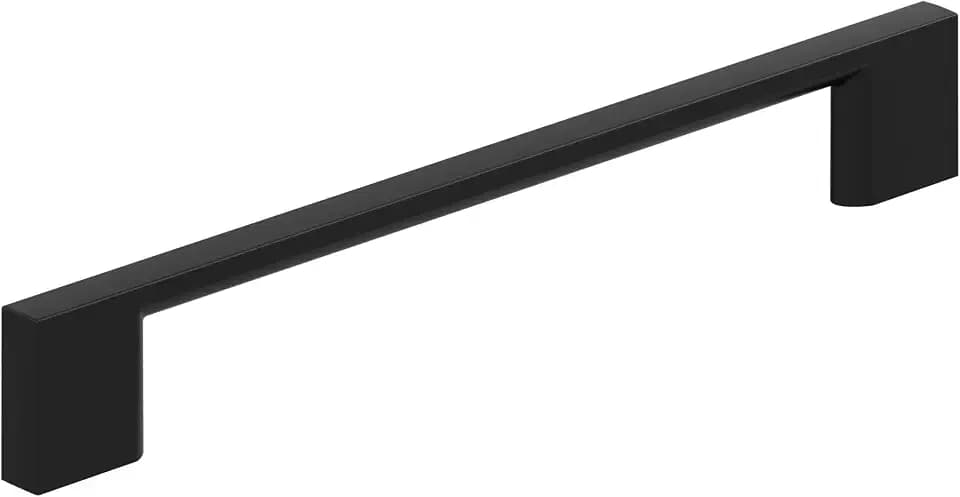 Amerock 10 Pack 6-5/16" Cityscape Matte Black Drawer Pull