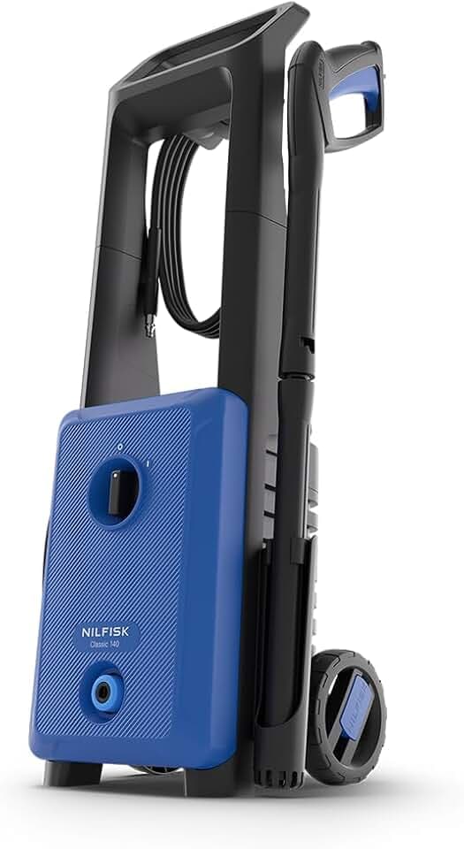Nilfisk Classic 140 Bar Hochdruckreiniger – leicht zu bedienen für Auto, Terrasse und Außenflächen (2000 W)