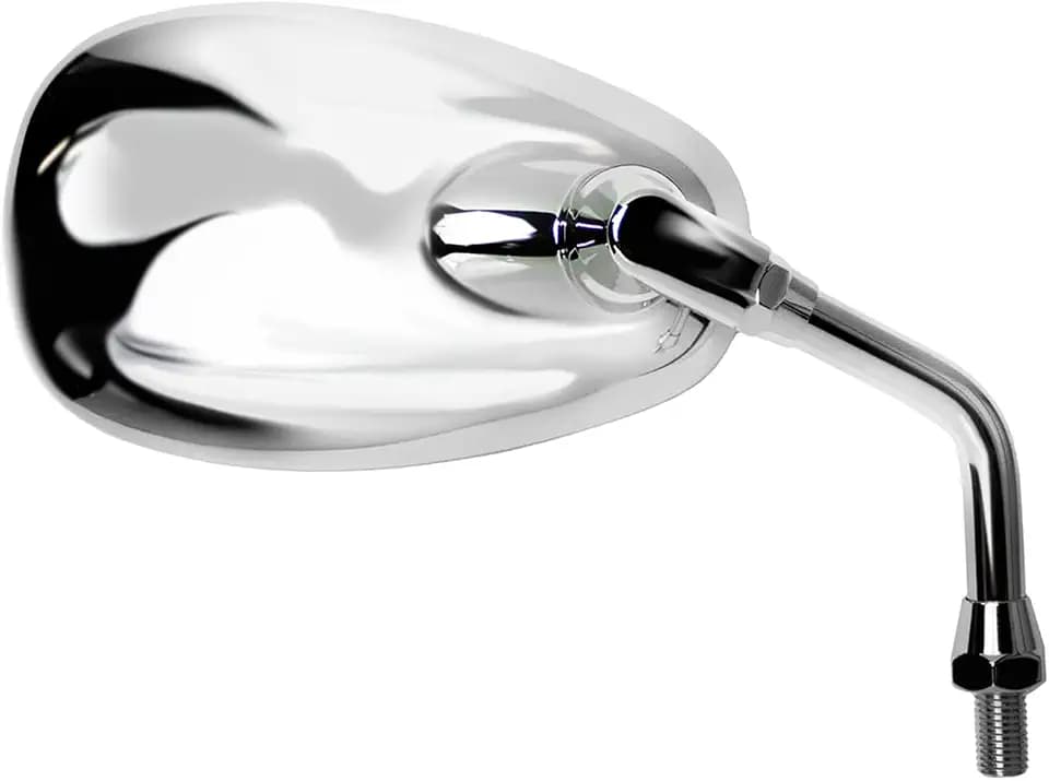 Ken Sean 96003 Motorcycle Mirror for Yamaha: V Star 1100 Classic, V Star 1300 Tourer, Road Star (S), Royal Star Tour Deluxe (S), Royal Star Tour Classic; 10mm Reverse Thread, RH