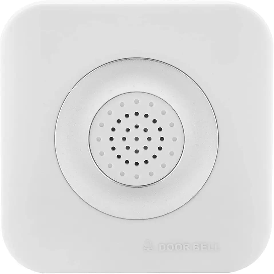 AYNEFY 12V Wired Doorbell,90dB Door Chime Home Access Control System Supporting No Install Battery Door Access Bell Visitors Voice Prompt Doorbell for Home Safety