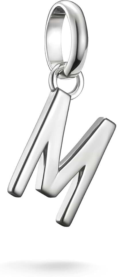 THOMAS SABO Charm Club Connect Charm-Anhänger Buchstabe Recyceltes 925 Silber
