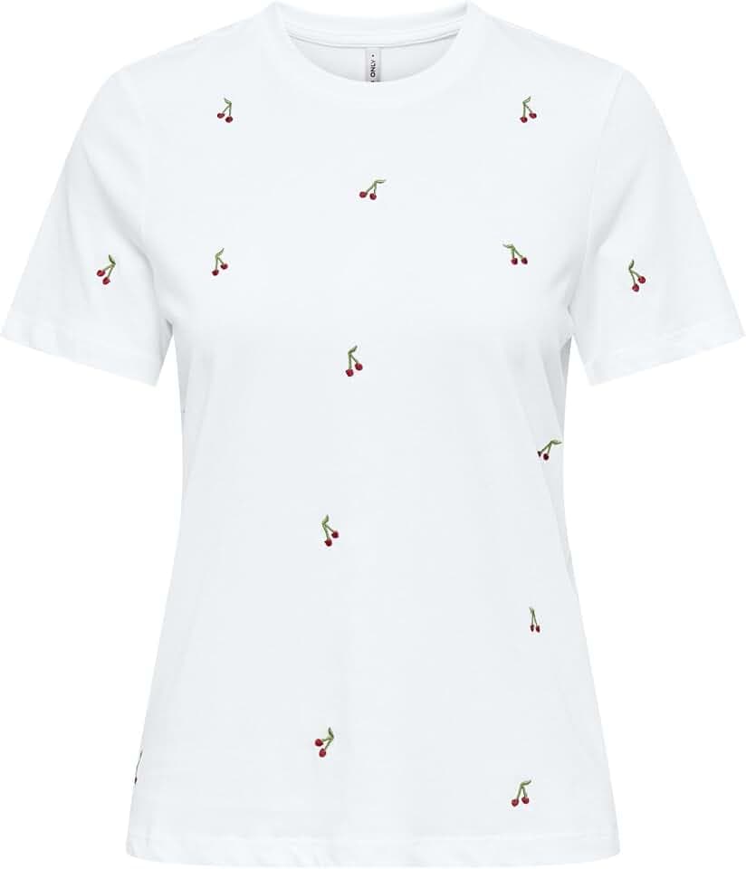 Onlketty S/S O-Neck Top JRS Noos