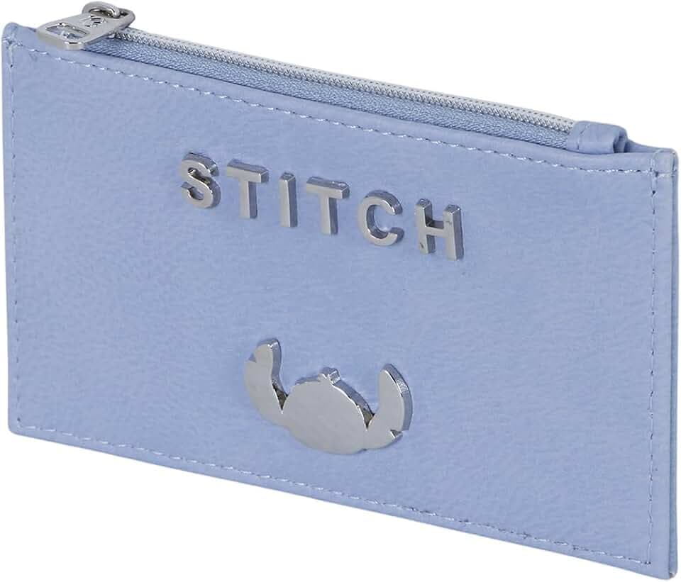 Disney Lilo und Stitch Steel-Slim Kartenetui, Blau, 14 x 8 cm