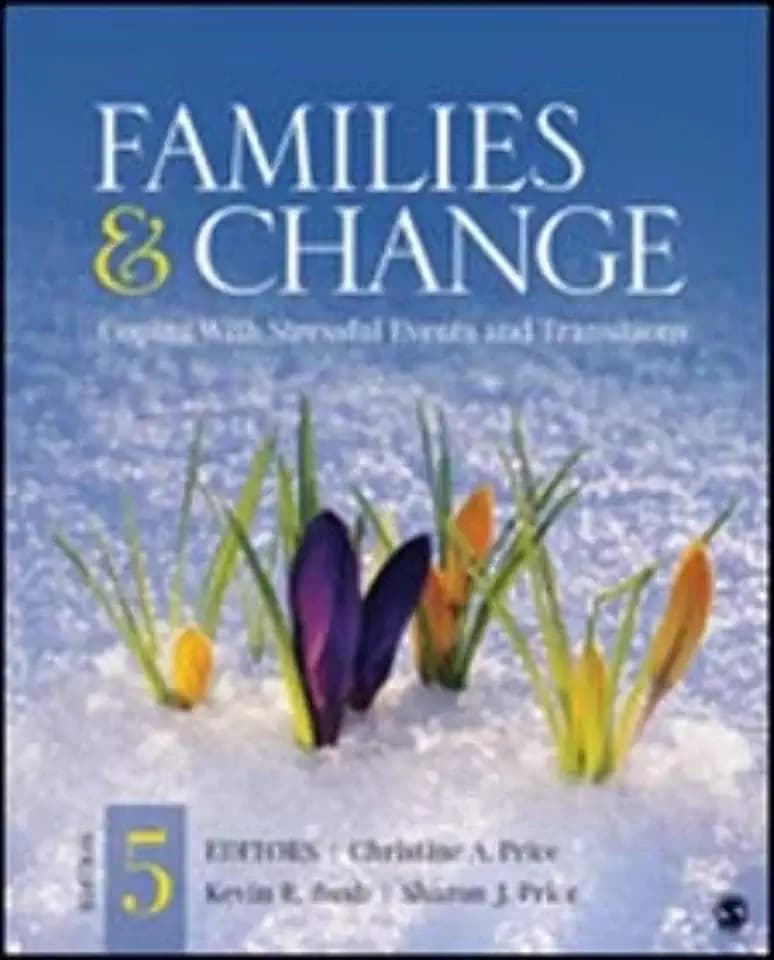Families & Change: Coping With Stressful Events and Transitions