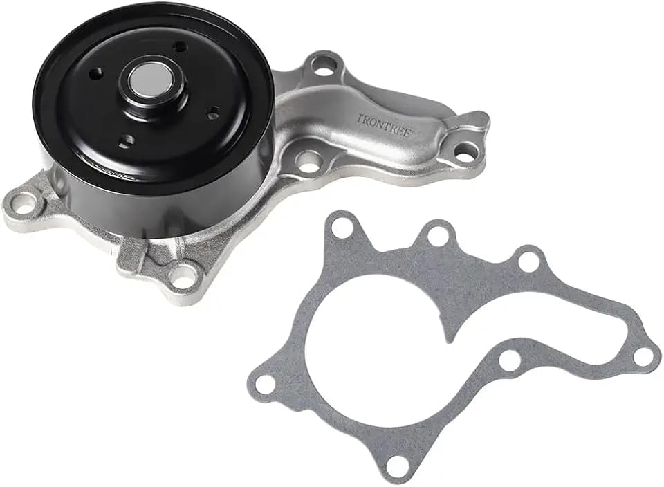 IRONTREE AW6252 Professional Water Pump Kit with Gasket Compatible with 09-20 Toyota RAV4, 10-17 Camry, 09-19 Highlander, 09-16 Venza, 11-12 Sienna, 11-16 Scion tC, 2.5L 2.7L L4, 1610009515 1610009600
